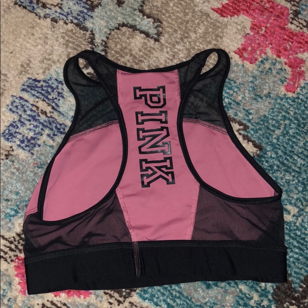 PINK halter sports bra